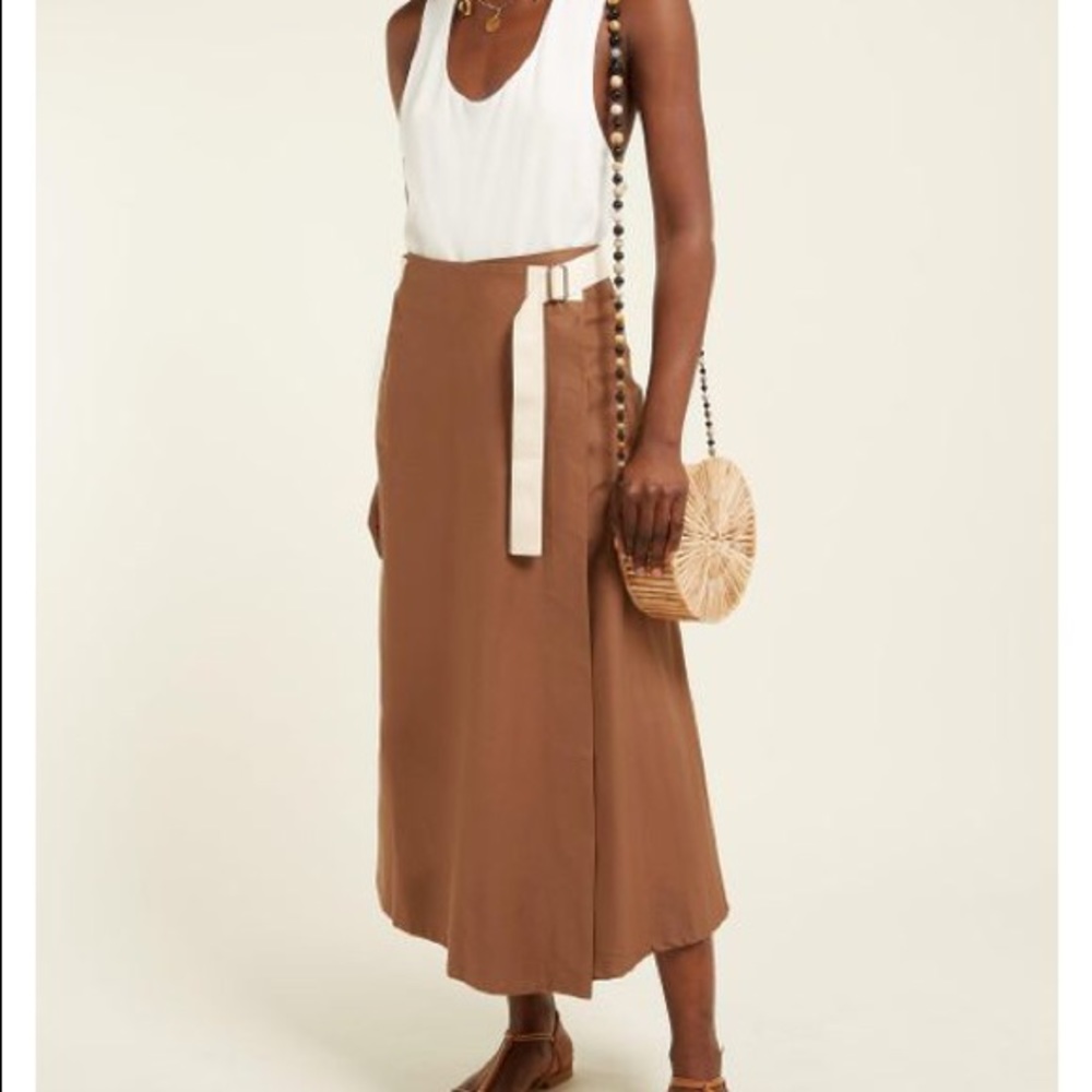 Albums Lumen Nada cotton wrap skirt